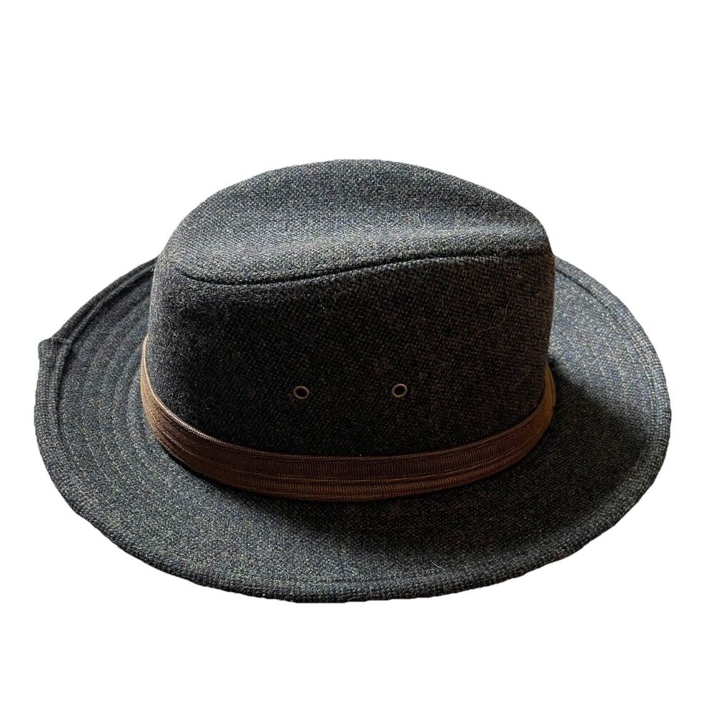 Circa1921 Dorfman Hat XL Wool Blend Mens Fedora - Picture 3 of 11